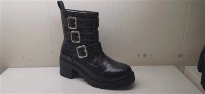 Ботинки Rocodile из искусственной кожи с квадратной пряжкой